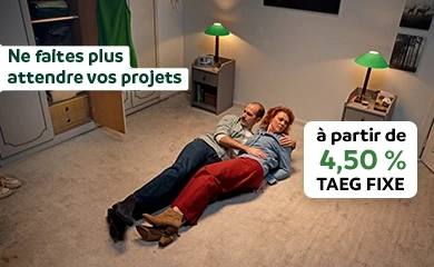 Vos projets n'attendent plus que vous, T A E G fixe de 5,50%