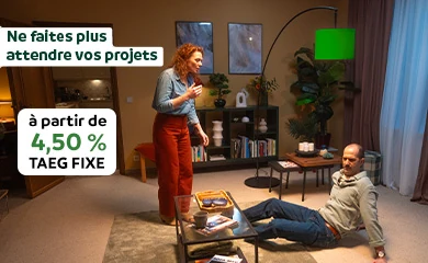 Vos projets n'attendent plus que vous, T A E G fixe de 5,50%