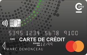 carte de crédit cpay Mastercard 