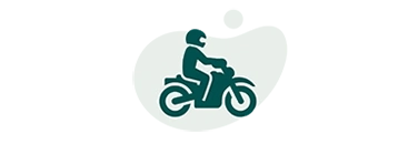 Pictogramme crédit moto et scooter