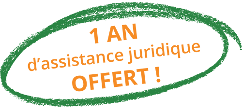 un an d'assistance juridique offert